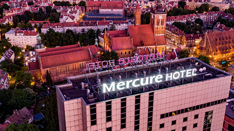 Bil ovanifrn p Hotell Mercure Gdansk Stare Miasto